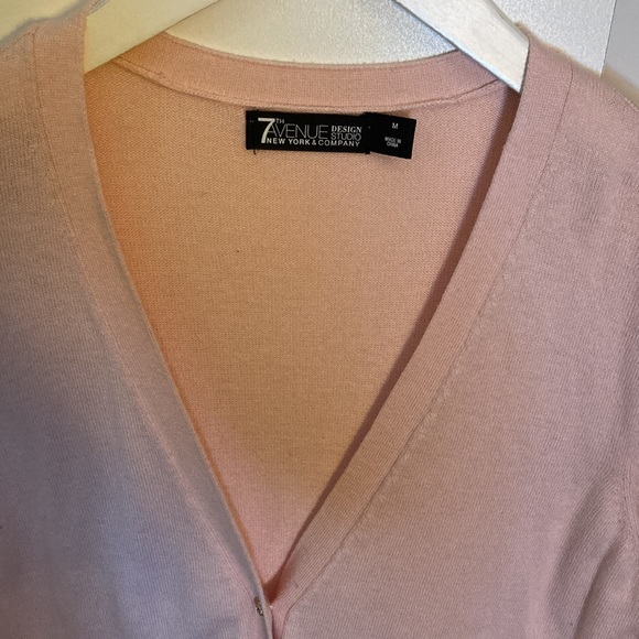 #62 New York & Company 7th Avenue V-Neck Sweater - Picture 2 of 7